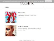 Tablet Screenshot of modellink.se